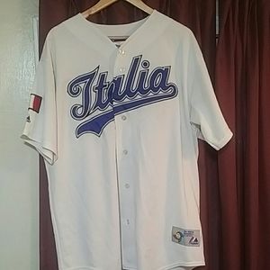 Official 2006 World Baseball Classic Italia Jersey